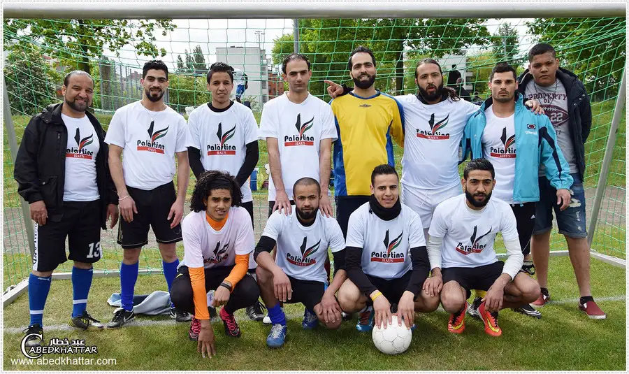 تكريم فريق البيت الفلسطيني لكرة القدم في برلين