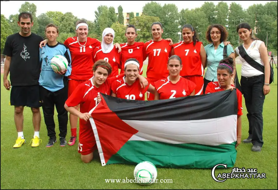 بطولة ديسكفر فوتبول الدولية لكرة القدم النسائية - فريق فلسطين