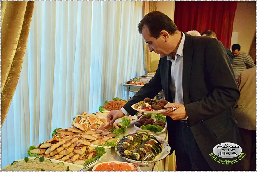 مأدبة إفطار أقامها السيد هشام خليل مديرشركة تيغا افنت في برلين