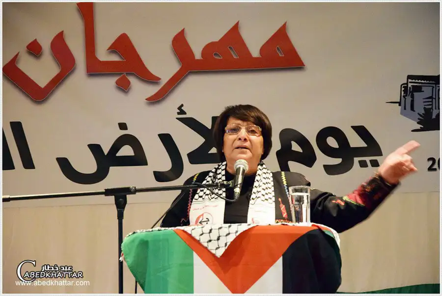 المناضلة الفلسطينية ليلى خالد