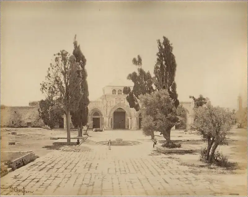 المسجد الأقصى 1860