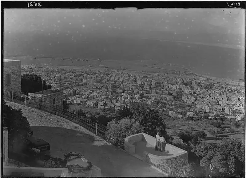 صورة من نفس المنطقة عام 1933