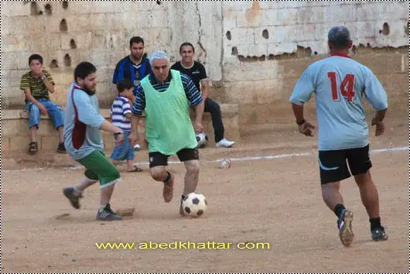 مباراة قدماء منتخب مخيم البداوي ومنتخب مخيم البارد