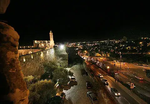 ما اجمل القدس ليلا ... صور ساحره