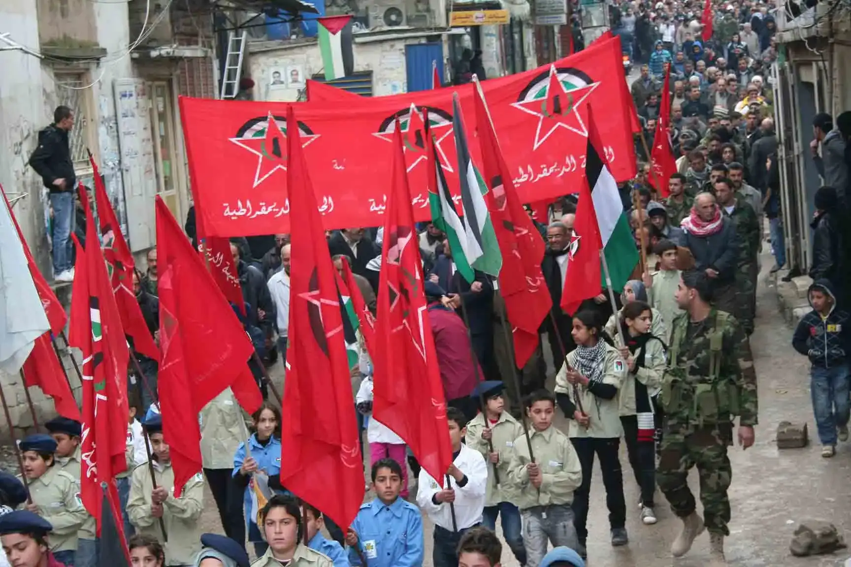 مهرجان للجبهة الديمقراطية في البداوي في يوم التضامن العالمي مع الشعب الفلسطيني