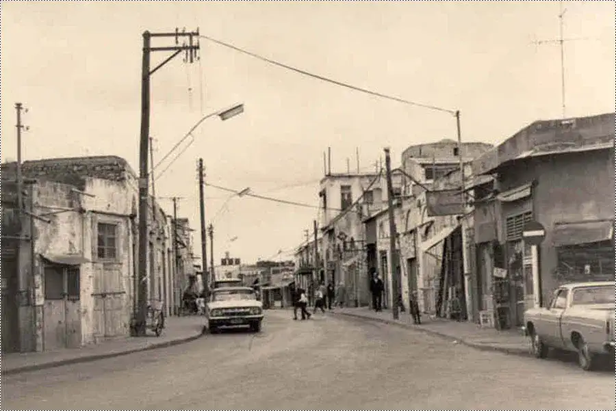 أحد شوارع المجدل في بداية السبعينات
