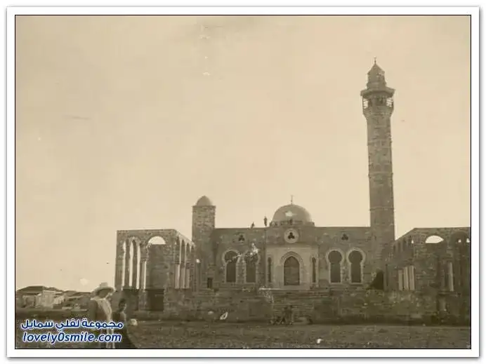 مسجد في يافا بناه حسن بيك- فلسطين1917