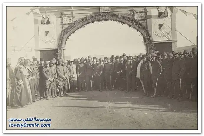 جمال باشا يفتتح بئر السبع للموارد العادية عام 1917