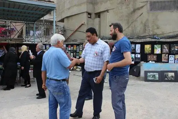 النادي الثقافي الفلسطيني ينظم معرضا للتراثيات في مخيم البداوي