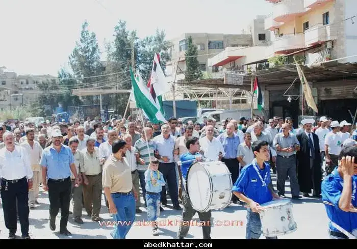 مسيرة جماهيرية بمناسبة يوم القدس العالمي - 2010 في مخيم البداوي