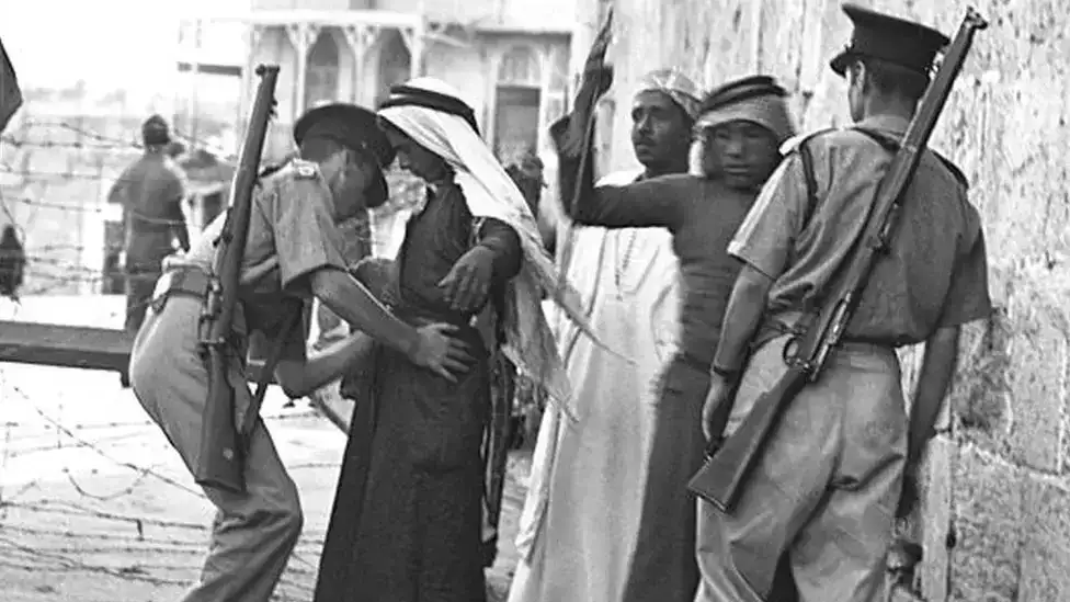صور تظهر الاجرام الصهيوني عام 1948 -مراجعة